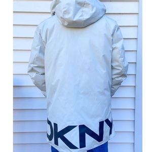DKNY Mens’s Winter Coat - White